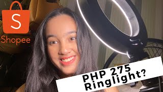 Affordable Ringlight sa Shopee For Php 275 lang // itsfeblyka