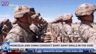 Mongolia and China conduct joint army drills in the Gobi