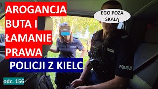 Policja z Kielc dała popis niekompetencji, arogancji, łamiąc przy tym prawa obywatela #156