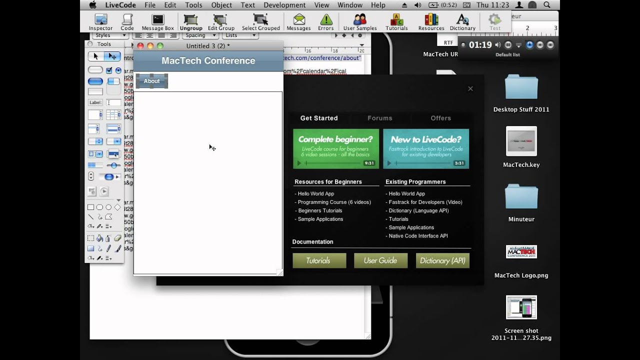 Building an iPhone App in 3 Minutes @ MacTech Conference