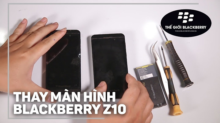 Đánh giá man hình blackberry z10