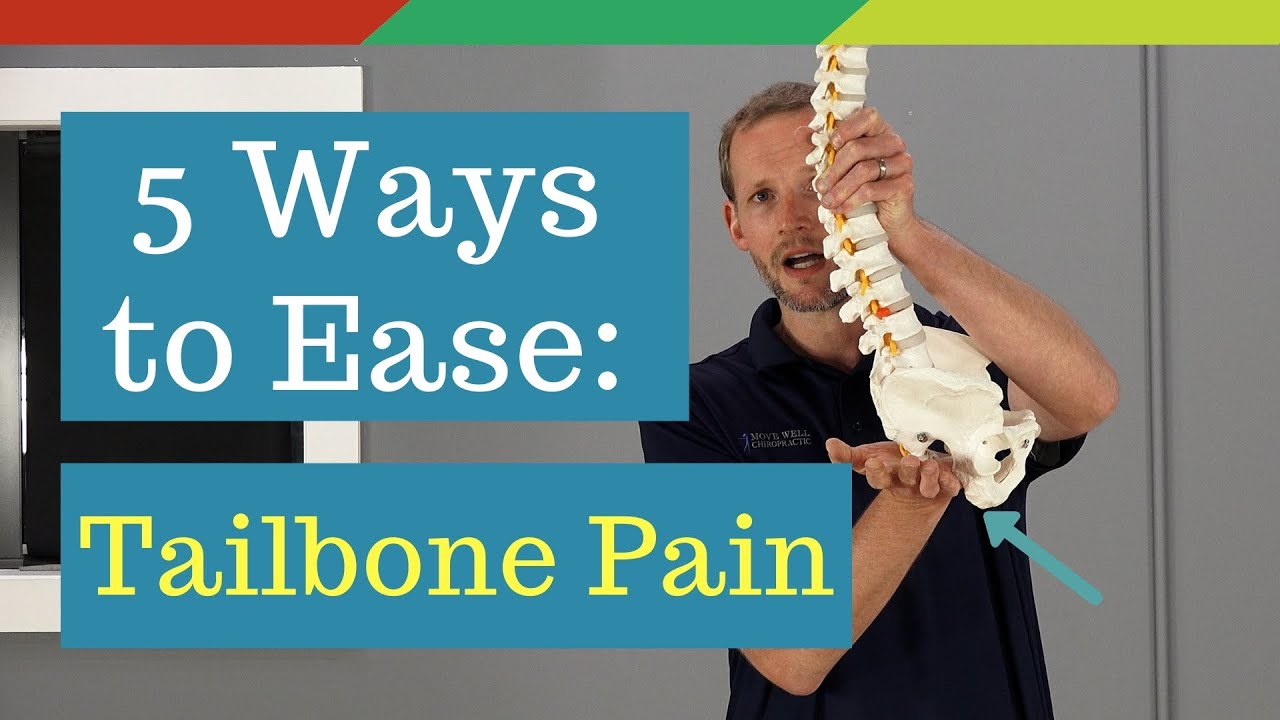 Tailbone Pain Relief IN SECONDS 