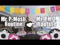 Mr  pho routine feat  mr pmosh by plastinila mosh