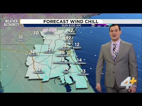 Weekend Weather Authority Update: Wind chills to drop into single digits, teens by Sunday morning