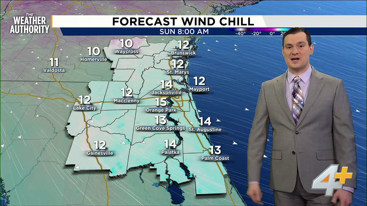 Weekend Weather Authority Update: Wind chills to drop into single digits, teens by Sunday morning