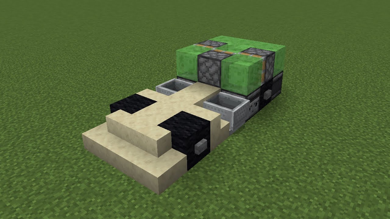 how to make a moving car in minecraft - YouTube
