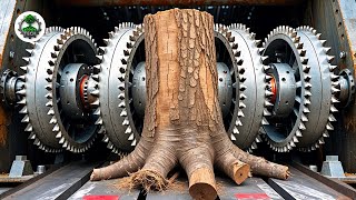 Extreme Dangerous Wood Chipper & Shredder Demolitions: Crushing Everything in Sight! #19