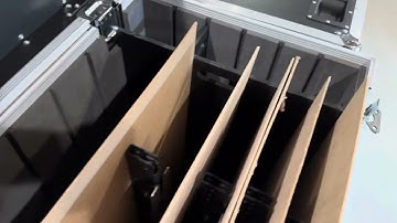 RCF HDL 6-A Flybar road case.