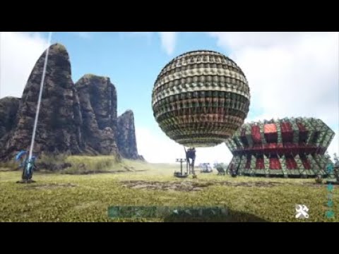 ark Build Magik ball with flaoting build inside