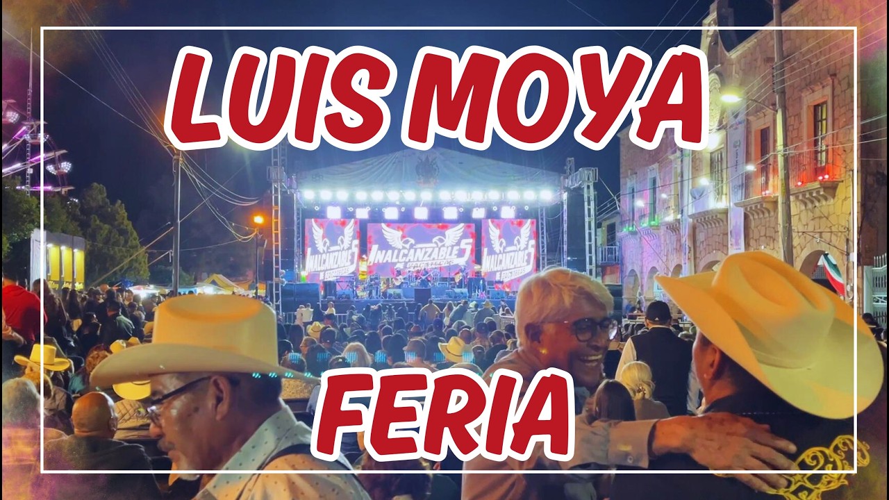 🎡✨ ¡VAMOS A LA FERIA DE LUIS MOYA 2025! | Tradición, Música y Alegría en Zacatecas 🎶🇲🇽
