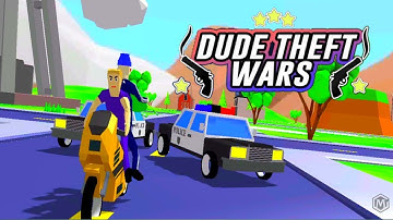 Dude Theft Wars | Gameplay Walkthrough | PART 1 (iOS, Android)