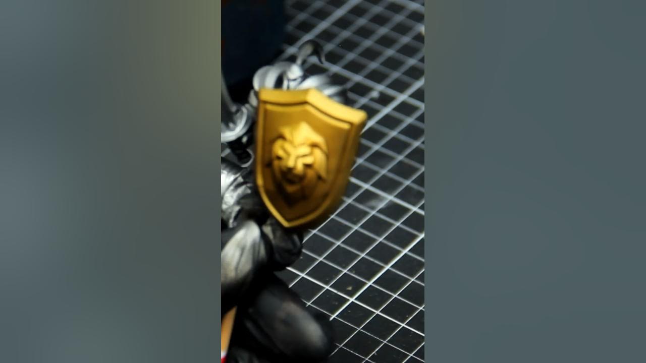 Speedpainting my 3D printed Footman from Blizzard