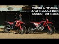 Honda CRF300L & CRF300L Rally: Media First Rides