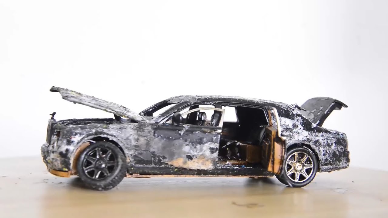 Rusty Rolls Royce Phantom   Restoration Abandoned Model Car1080p