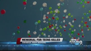 Cienega High holds memorial for two students killed in car crash