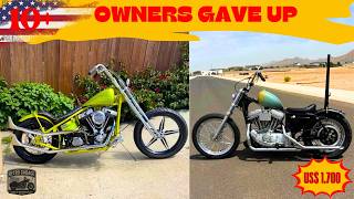 10 Harley-Davidsons Their Owners Gave Up On Cheap For Sale
