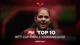 Top 10 Table Tennis points from #WTTCupFinals Xinxiang 2022 | Presented by DHS