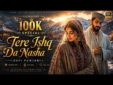 Tere Ishq Da Nasha (تیرے عشق دا نشہ) | 100k Special Sufi Punjabi Love Audio Song