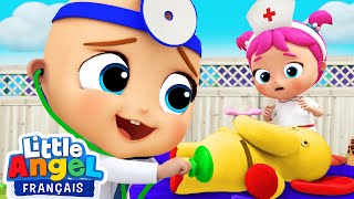 Le docteur veut nous aider | Comptines avec Bébé Louis | Little Angel Français