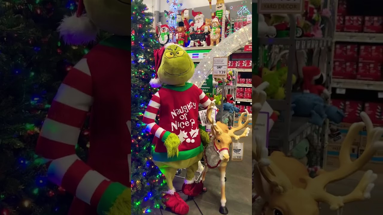 CHRISTMAS DECOR 2022 HOME DEPOT 