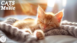 Healing Cat Music  Soothing Sounds for Deep Relaxation and Sleep With Cat Purring Sound