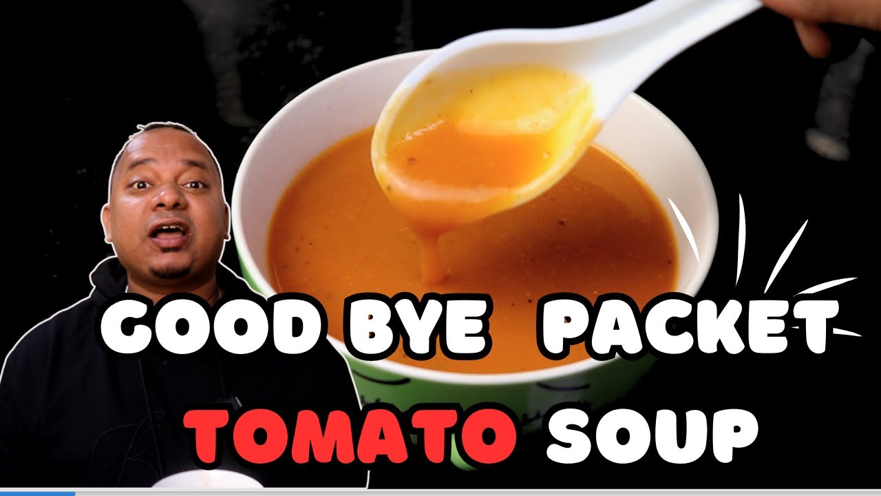 Simple Homemade Tomato Soup Recipe Anyone Can Make YouTube Simple homemade tomato soup recipe anyone can make youtube