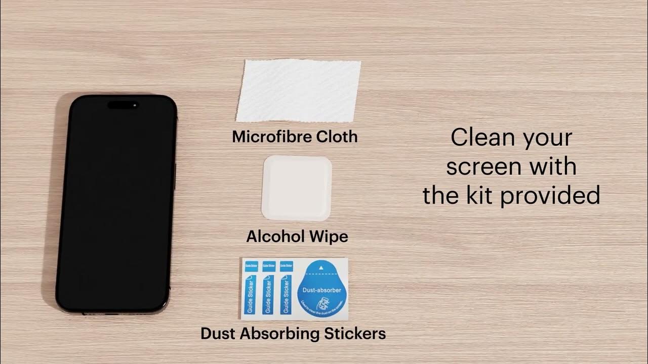 Easy Apply Screen Protector Applicator YouTube