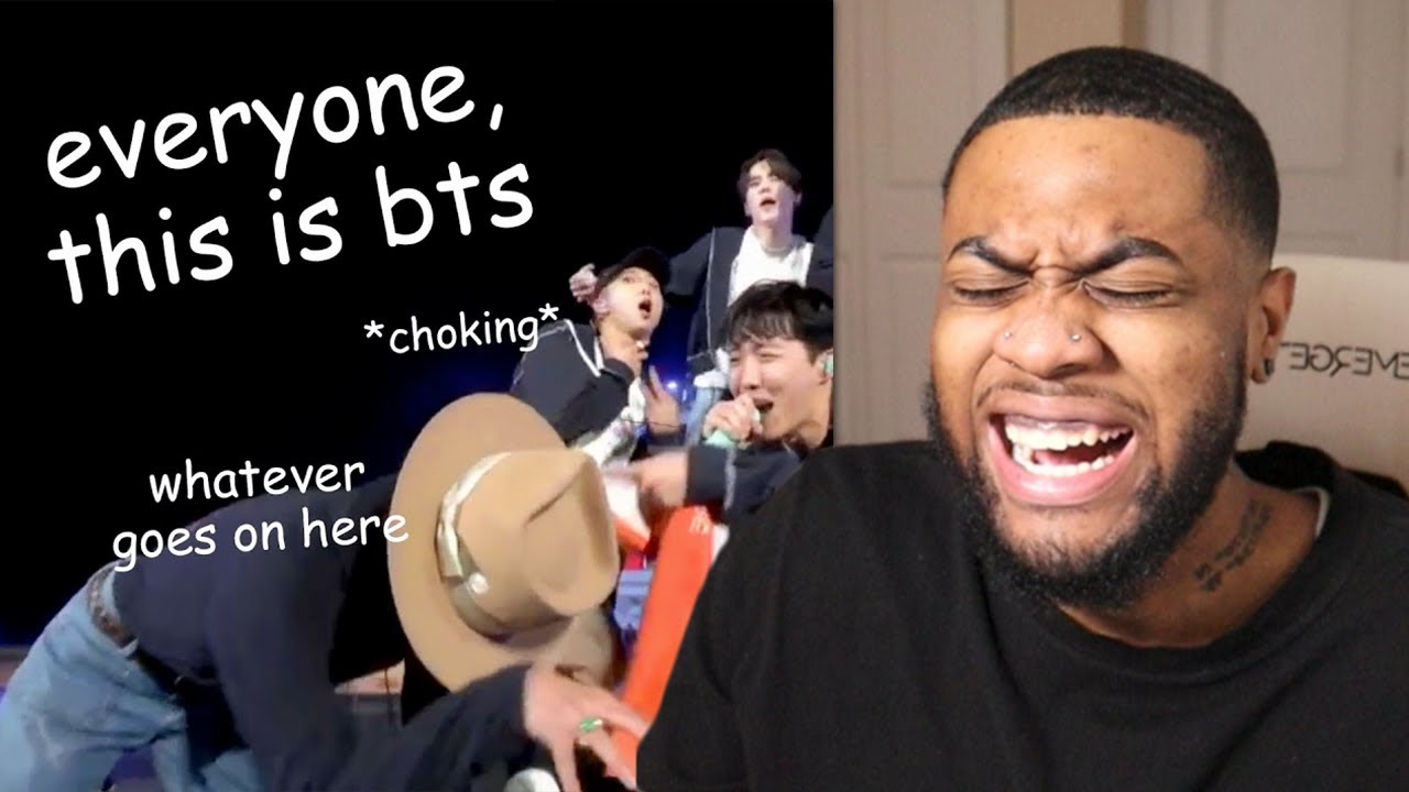 BTS going FULL ON CHAOTIC now they can have concerts again!