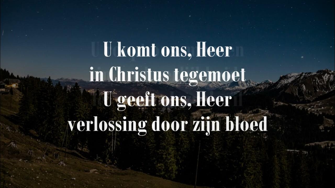Opwekking met tekst 70 Heer, onze