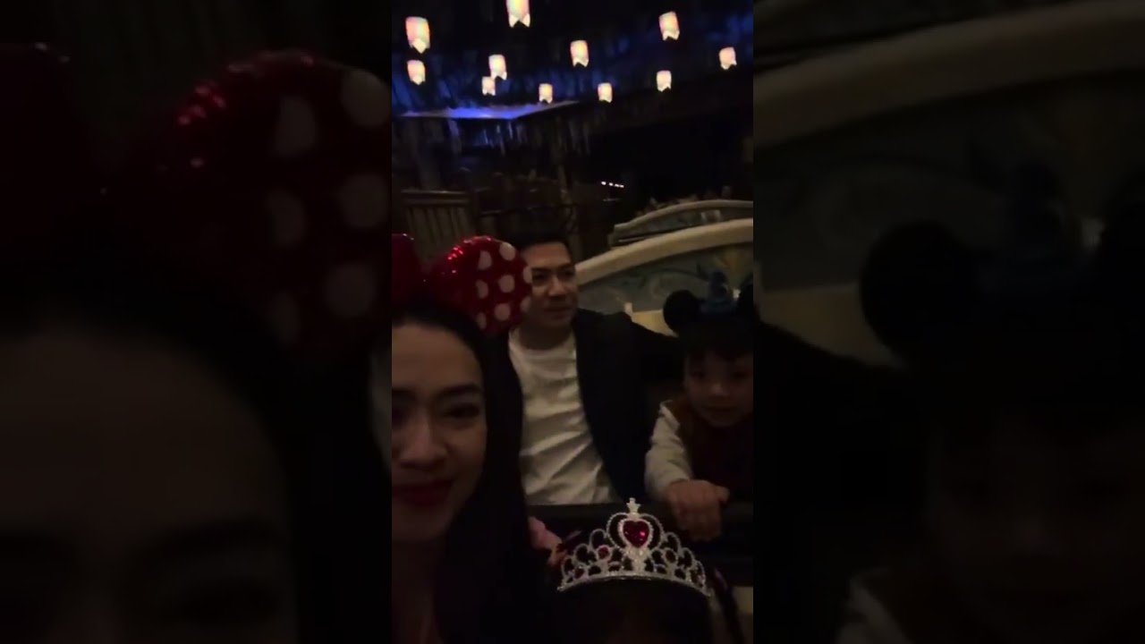 Amber in Disneyland Day 2