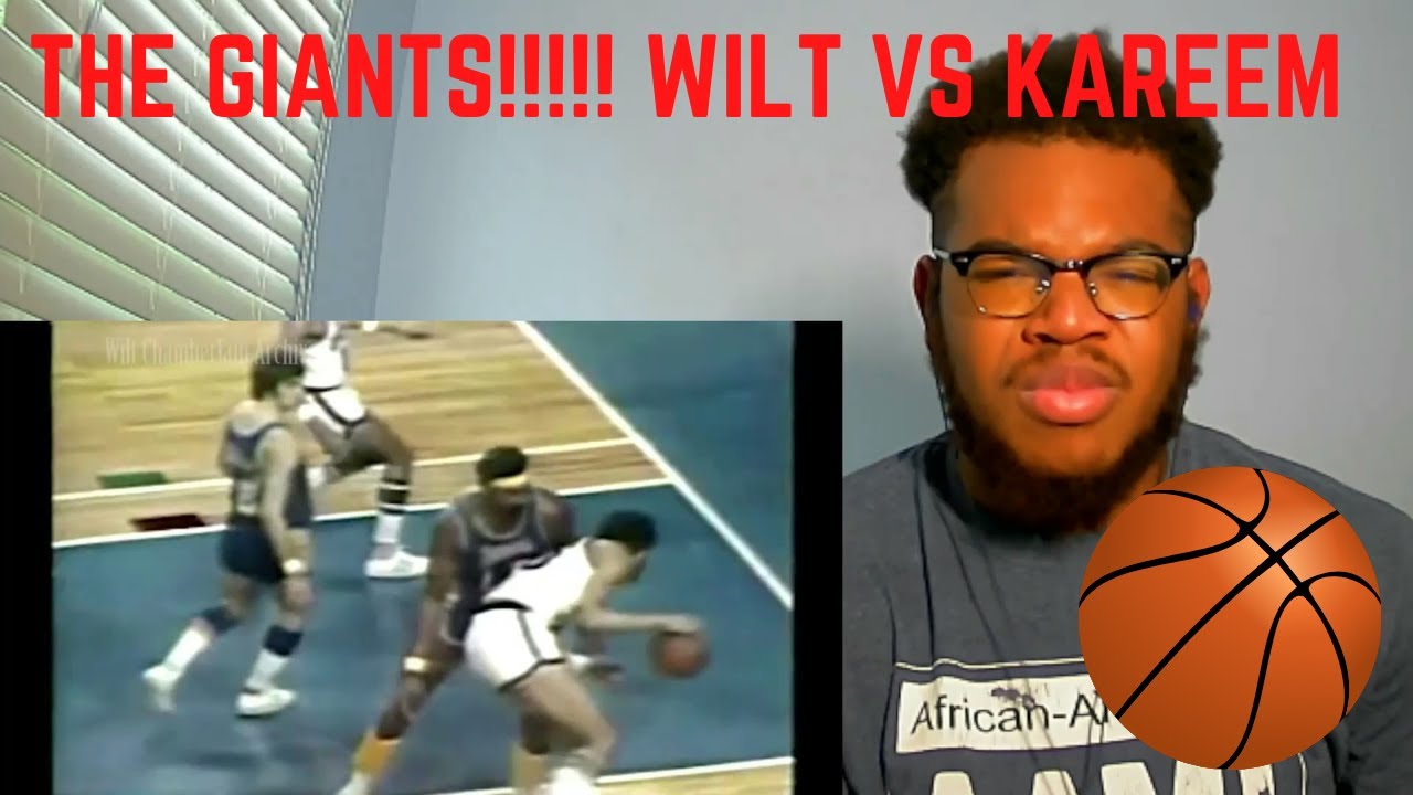 OH MY!!!! KNICKS FAN REACTS TO THE BATTLE OF THE GIANTS WILT VS KAREEM (REACTION)!!