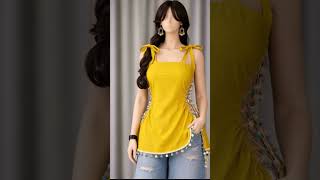 new style design short kurtis#kurtidesign #fashion #music #viral