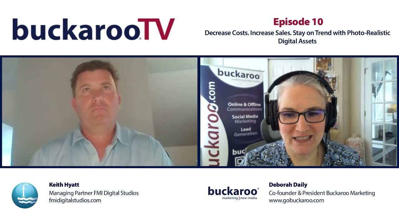 BuckarooTV Ep. 10: Decrease Costs. Increase Sales. Stay on Trend with Photo-Realistic Digital Assets