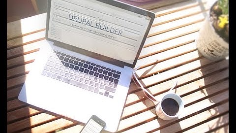 Drupal Drag Drop Builder