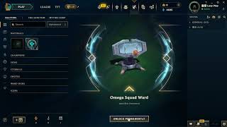 League Of Legends Unlocking Free Ward Skin On My New Account