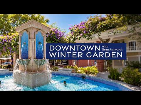 A Tour of Downtown Winter Garden, FL | Crooked Can, West Orange Trail, and so much more!