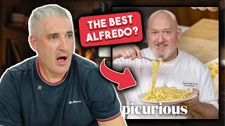Italian Chef Reacts to Best Fettuccine Alfredo
