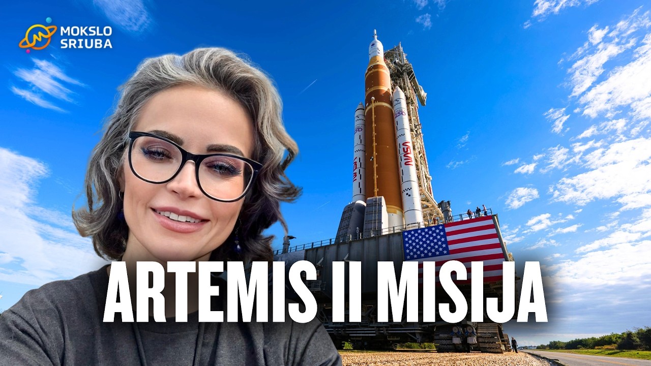 NASA dirbanti Amerikos lietuvė: prisidedu prie žmonijos sugrįžimo į Mėnulį