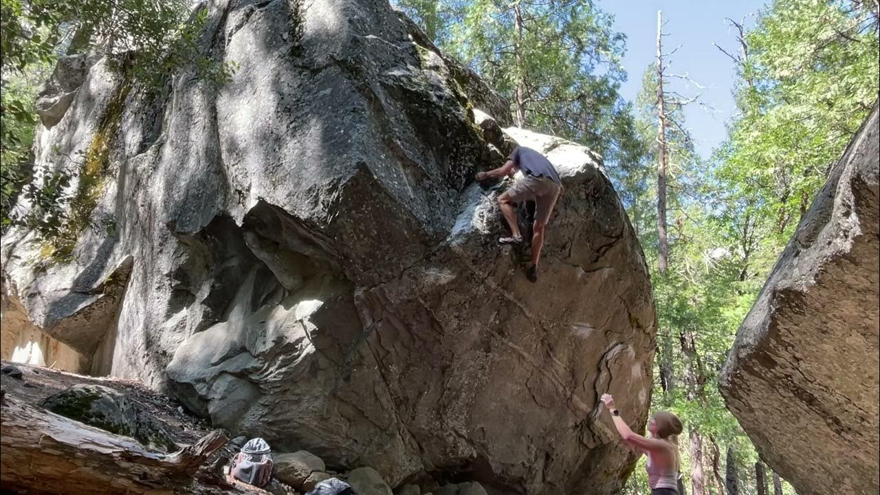Yosemite Bouldering. So Good V5 Cathedral Boulders, YouTube