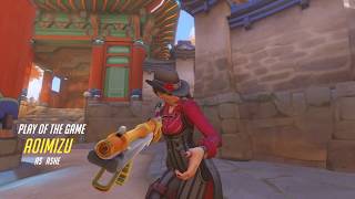 Overwatch (PC) -- 4K Highlight PotG - Ashe