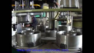 Ceramic grinding wheel making machine