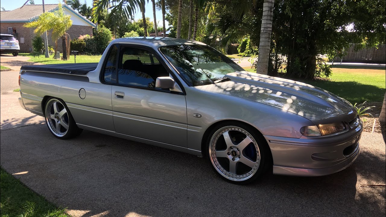 Crazy V8 Holden Commodore Ute Thermo Fan Install YouTube