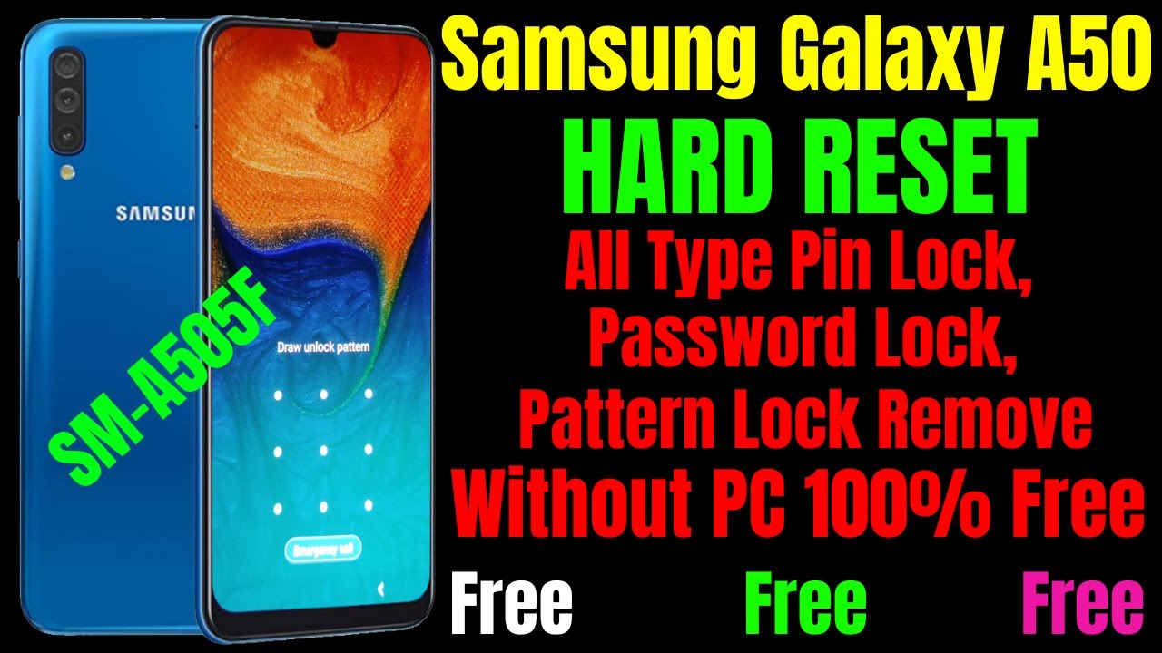 Samsung Galaxy F12 Sm F127g Hard Reset All Type Pattern Password Lock Remove Without Pc Youtube