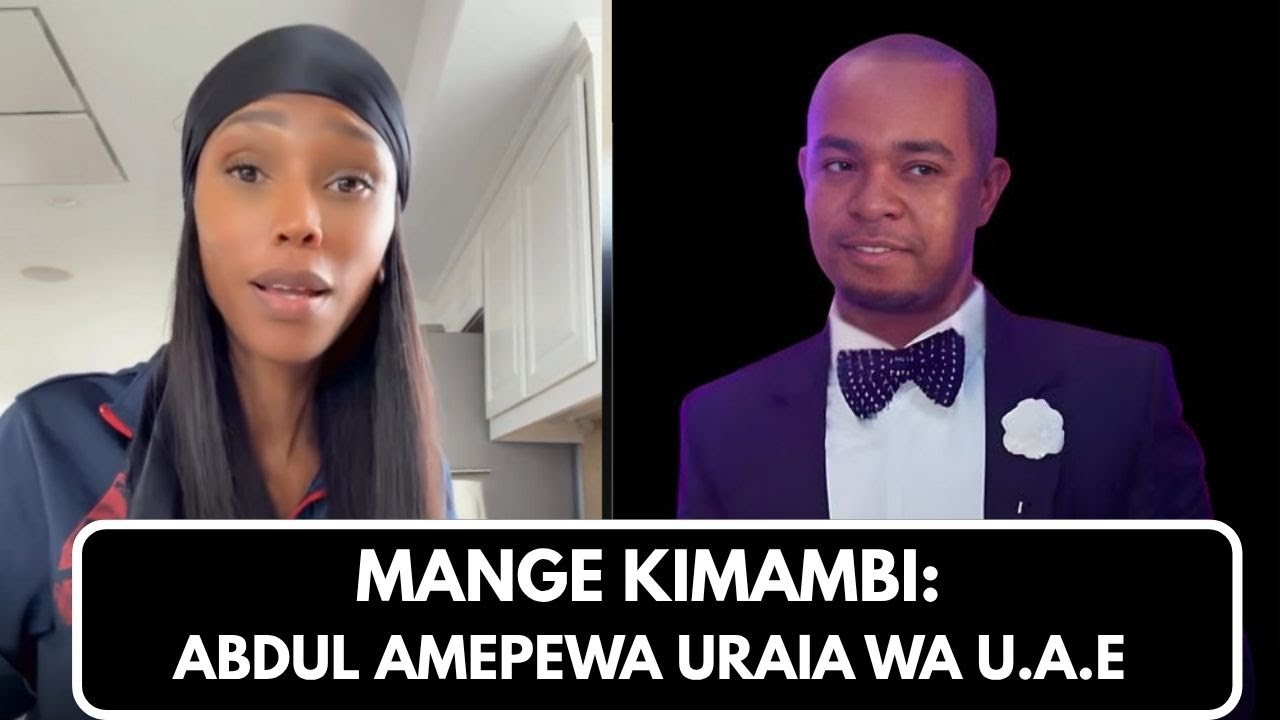 MANGE Kimambi Afichua Siri Nzito Ya Abdul, Mwanawe Samia Suluhu.Asema Hivi Kwa Machungu