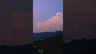 Always loved how the clouds drift reflecting the light of the SUNSet. ❤️#clouds #timelapse