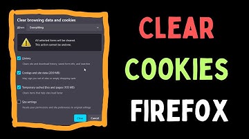 How to Clear or Delete Cookies in Firefox Browser on Windows 11