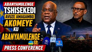 MU KINYARWANDA: TSHISEKEDI YANDAGAJE U RWANDA KUBERA ABANYAMULENGE MU KINYARWANDA: TSHISEKEDI YANDAGAJE U RWANDA KUBERA ABANYAMULENGE