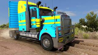 American Truck Simulator Australia Map - Road Trains Of Australia Kenworth T908 Exiting Jackies Farm