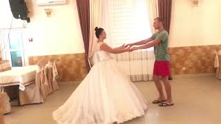 Робочі моменти Машки та Міші весільний танець, свадебный танец