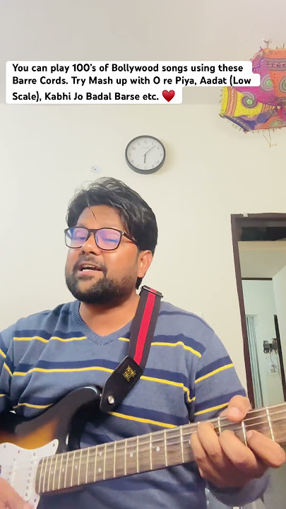 Muskurane Ki Wajah| Guitar Cover By Hamid |  Barre Cords